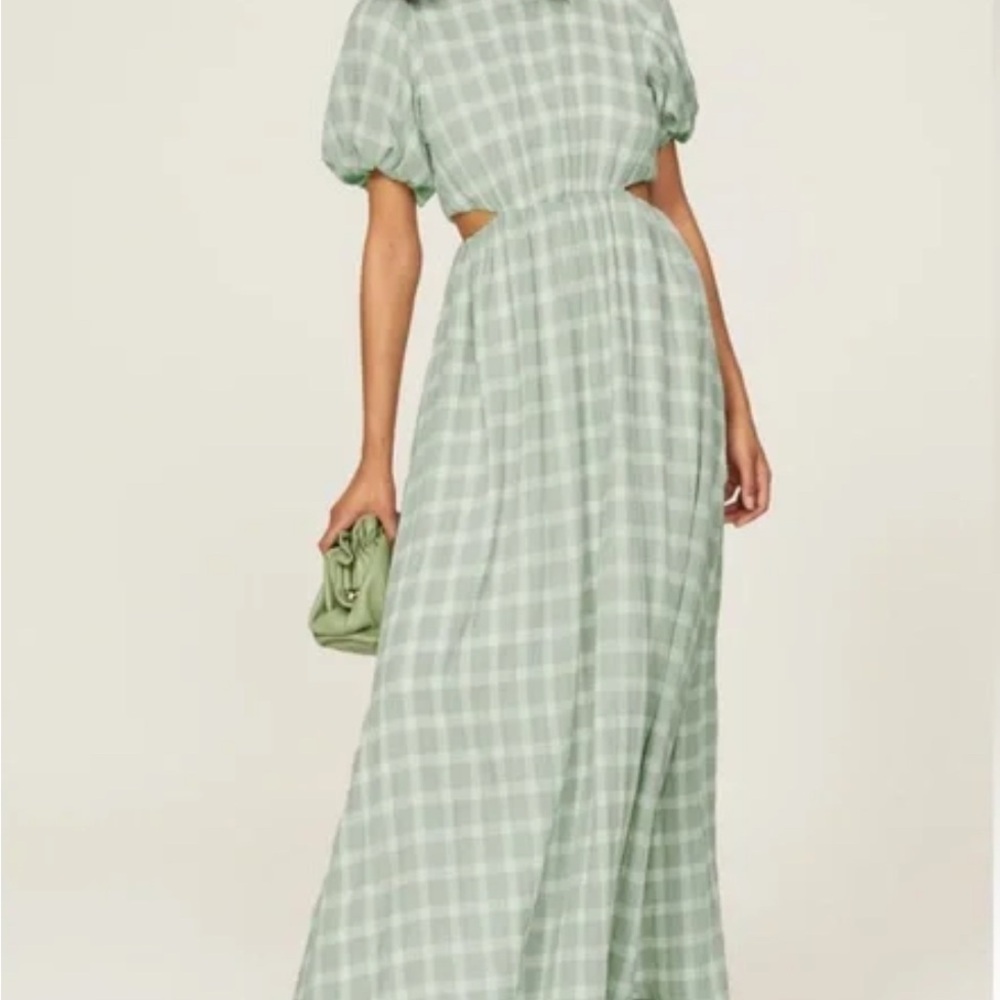 Show Me Your Mumu Women's XL Green Plaid